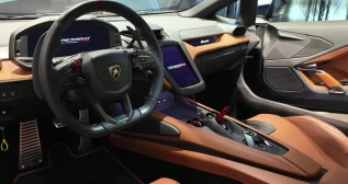 Interior del Lamborghini Temerario Interior del Lamborghini Temerario