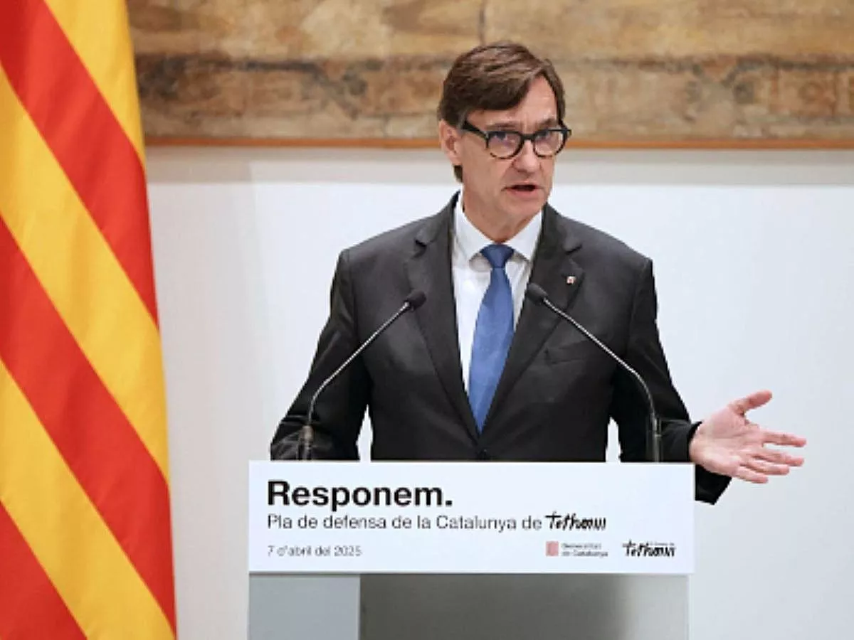 Salvador Illa anuncia el plan Responem / RUBÉN MORENO / GENERALITAT