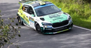 Cohete Suárez en el Rally Sierra Morena Cohete Suárez en el Rally Sierra Morena