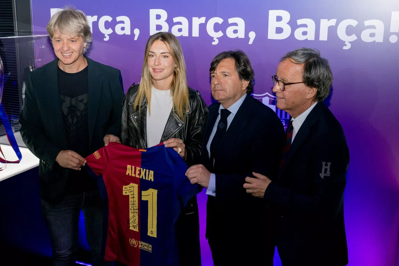 Presentación de la exposición del Barça en Casa Seat / SEAT
