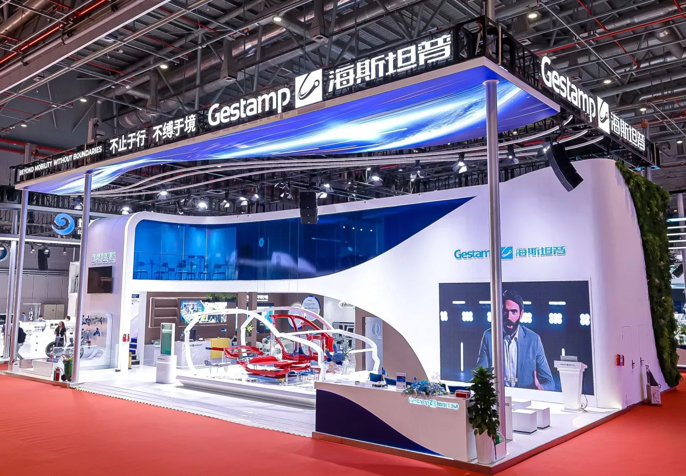 Stand de Gestamp en Auto Shanghai 2025 Stand de Gestamp en Auto Shanghai 2025