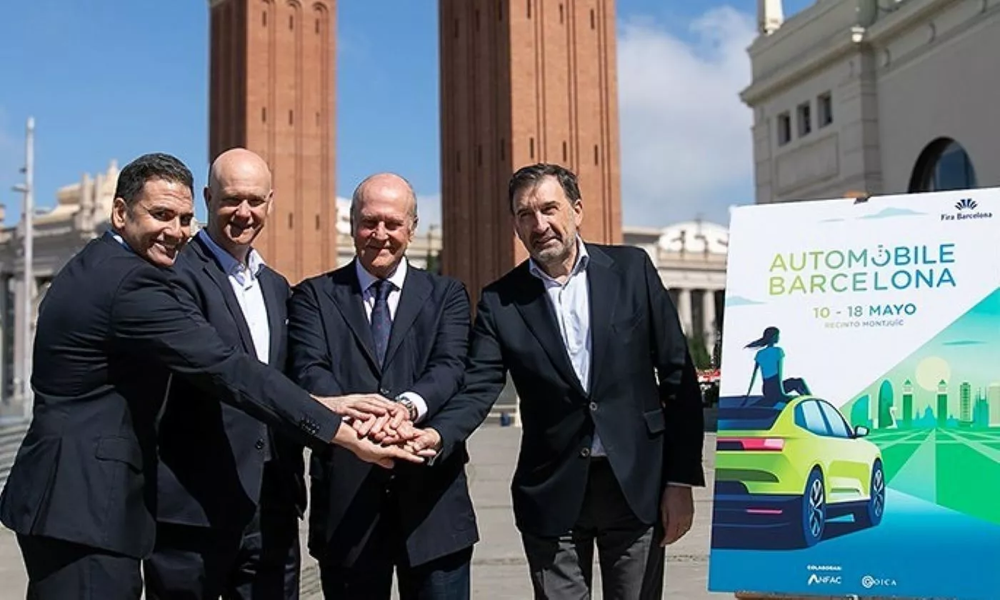 José Miguel García, Ricard Zapatero, Enrique Lacalle y José López-Tafall presentan Automobile Barcelona