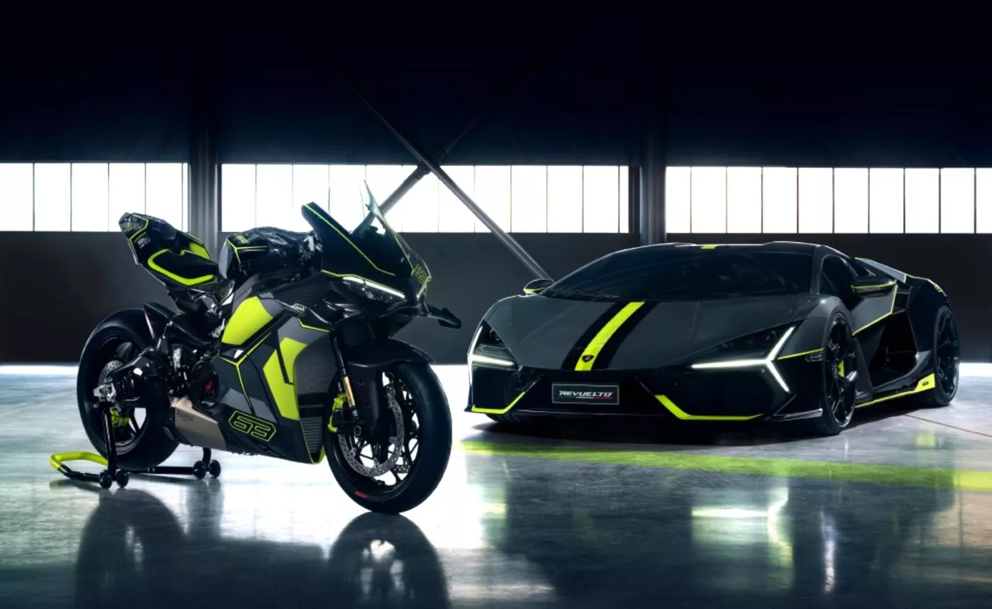 La nueva Ducati Panigale V4 inspirada en el Lamborghini Revuelto