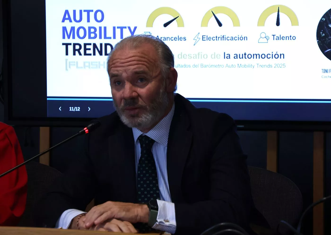 Leopoldo Satrústegui en el avance de Auto Mobility Trends 2025 / HELENA FUENTES