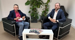Álvaro Cantero en la entrevista con Juan Carlos Payo Álvaro Cantero en la entrevista con Juan Carlos Payo