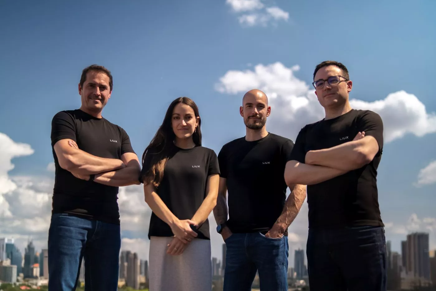 Jordi Cuesta, Mar Pillado, Celso Fernández y Rafa Heras / LIUX