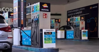 Gasolinera de Repsol con el diésel Nexa / REPSOL