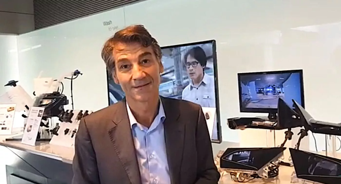 Javier Pujol en una entrevista con Coche Global