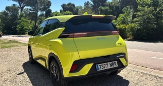Parte trasera del BYD Dolphin Surf / A.M. Parte trasera del BYD Dolphin Surf / A.M.