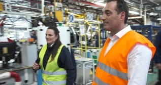 Antonio Filosa visita la planta de Vigo Antonio Filosa visita la planta de Vigo