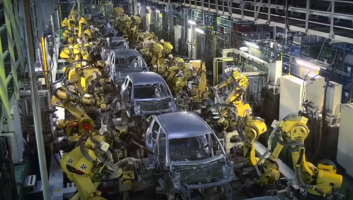 Fábrica de Suzuki en Japón