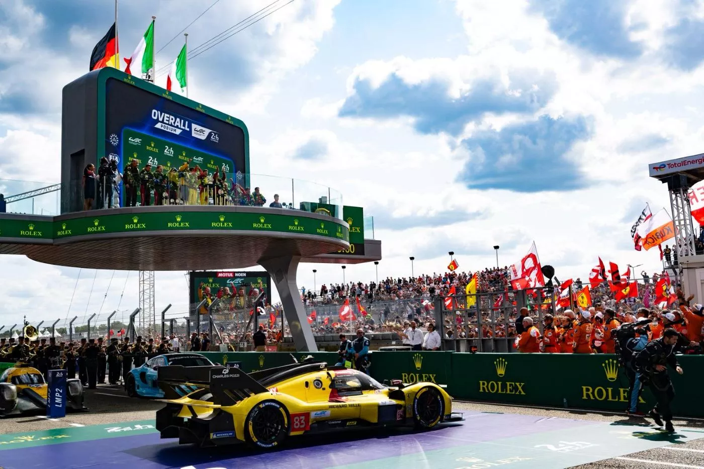 El Ferrari ganador de Kubica en Le Mans / AF CORSE