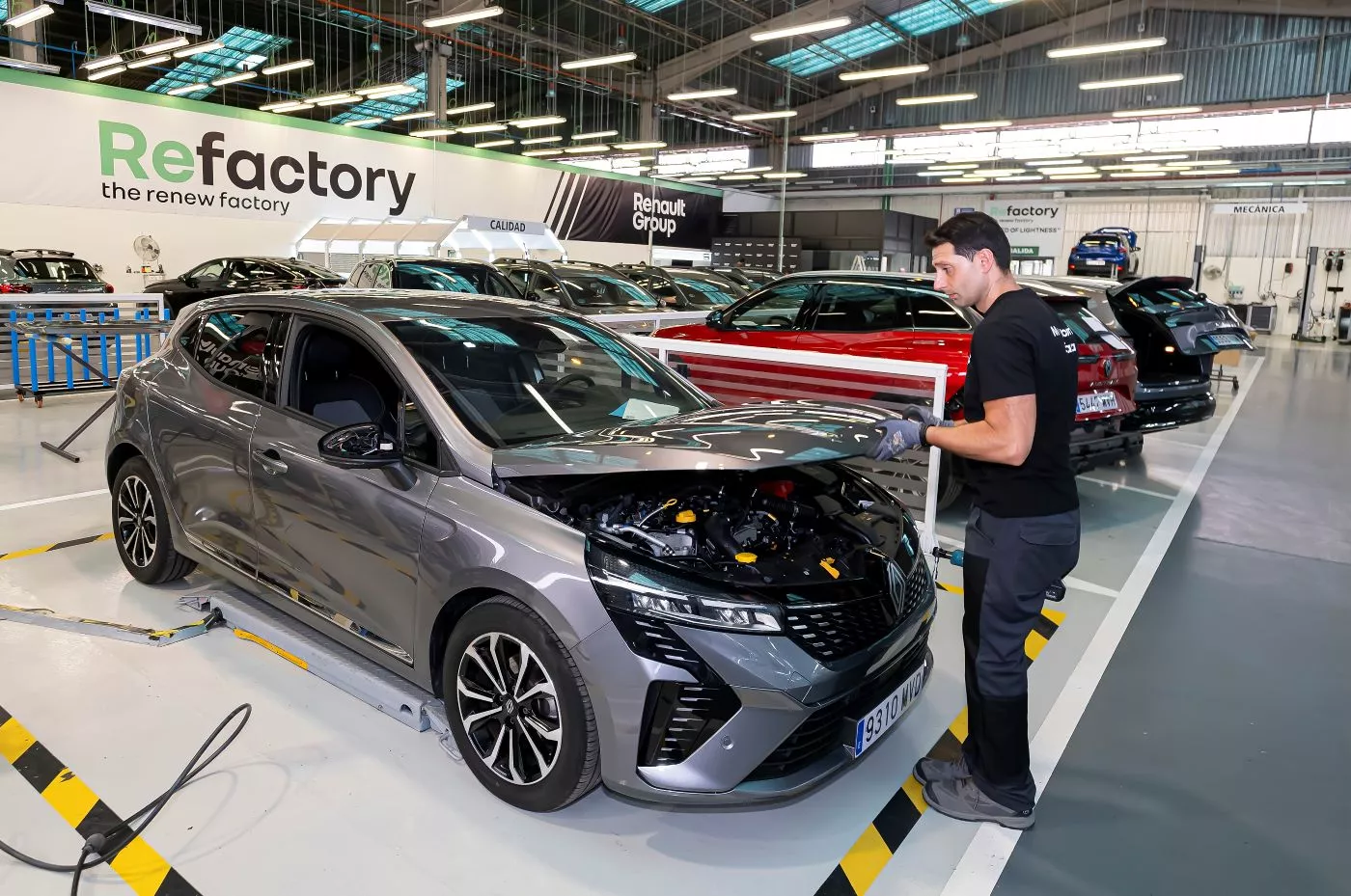 Centro Refactory de Renault en Valladolid