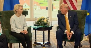 Ursula von der Leyen y Donald Trump / X VON DER LEYEN Ursula von der Leyen y Donald Trump / X VON DER LEYEN