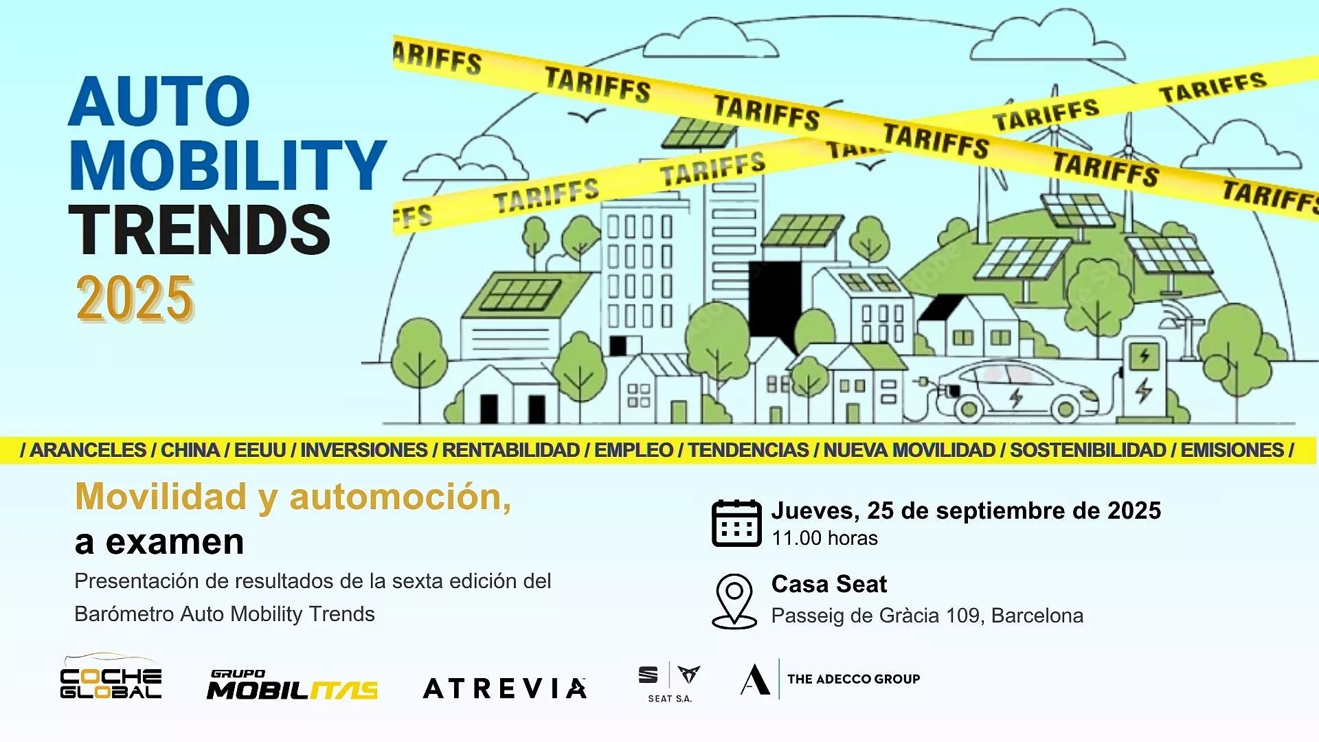 Presentación de Auto Mobility Trends 2025 en Casa Seat