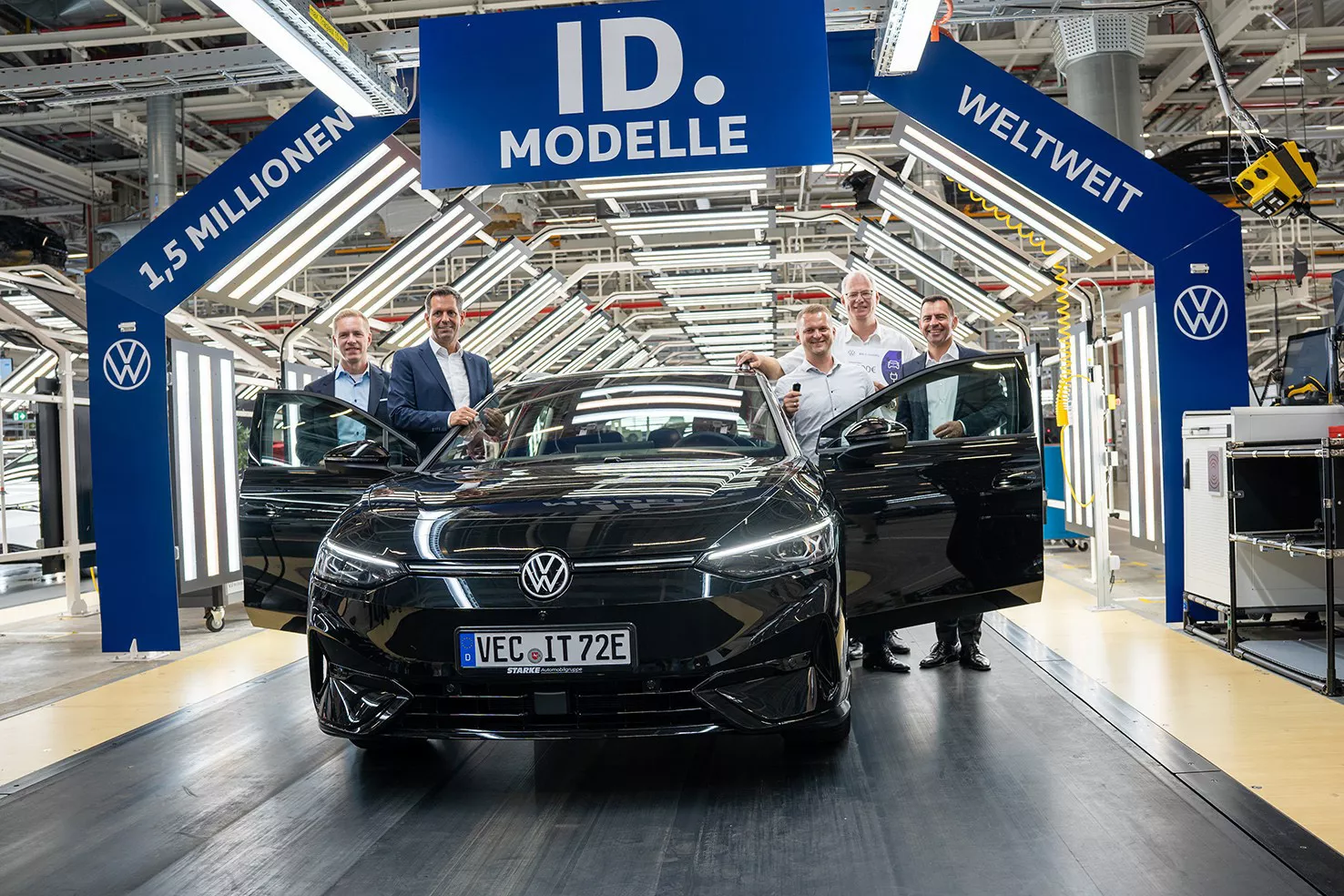 Producción del eléctrico 1,5 millones de Volkswagen ID en Emden