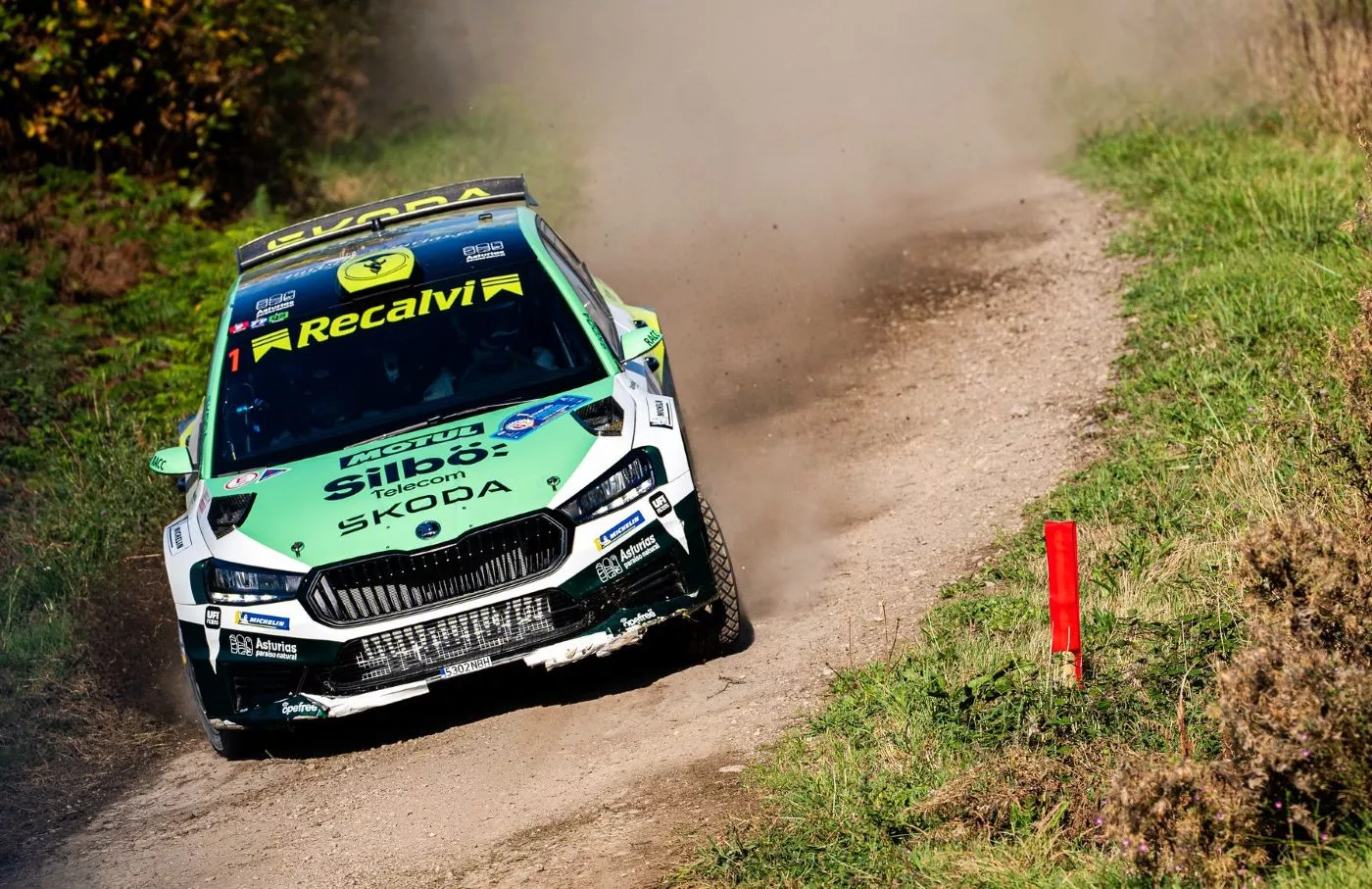 'Cohete' Suárez en acción en Asturias / Rally Blendio Princesa de Asturias Ciudad de Oviedo