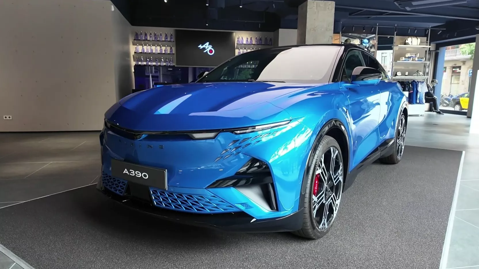 Alpine A390 en al Atelier de Barcelona