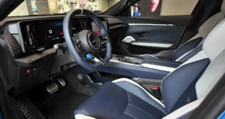 Interior del Alpine A390