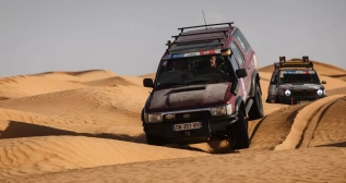 En ruta por el desierto en la Tunisie Challenge En ruta por el desierto en la Tunisie Challenge