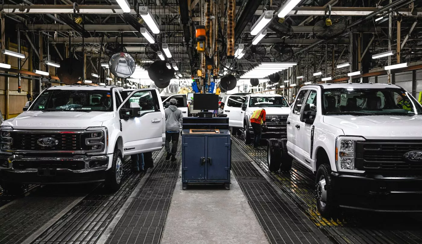 Producción de Ford Super Duty Launch en Kentucky (EEUU) Producción de Ford Super Duty Launch en Kentucky (EEUU)