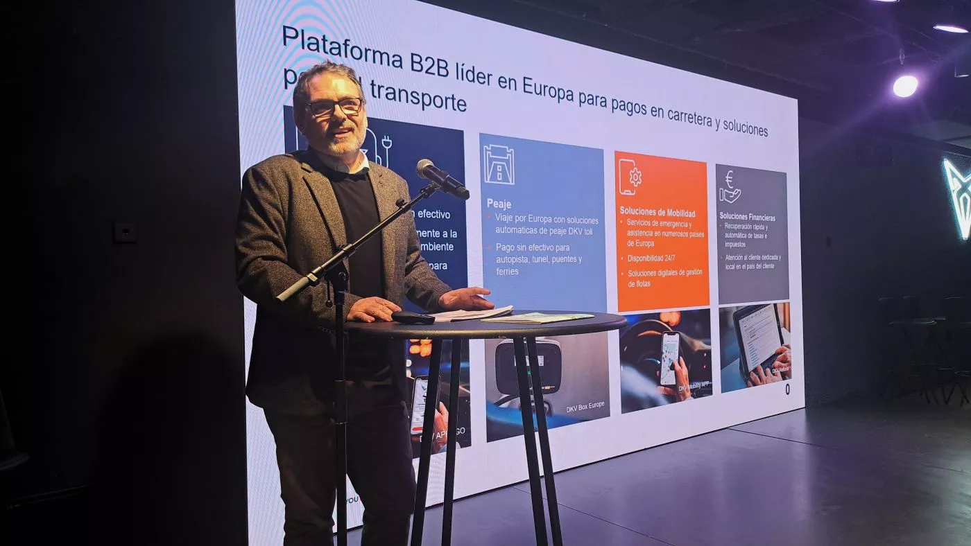 Conversión Magro, director general de DKV Mobility España y Portugal, en Auto Mobility Trends Madrid