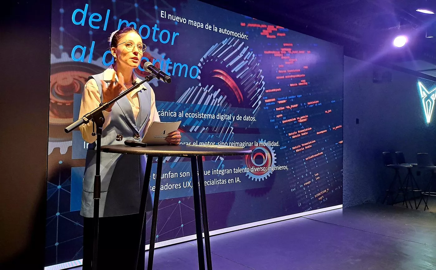 Elena Riber, directora de Automoción y Movilidad de Grupo Adecco, en Auto Mobility Trends Madrid