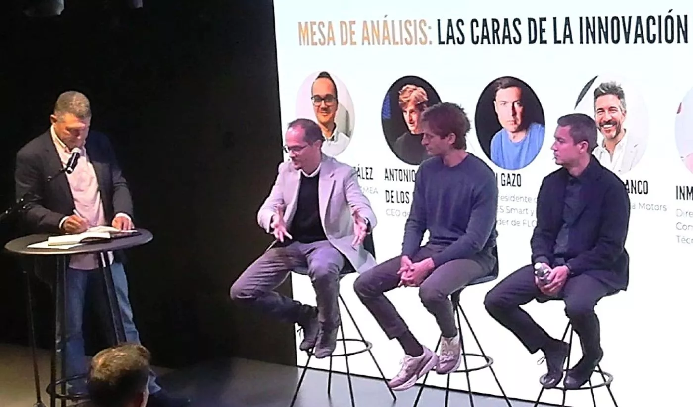 Francisco González explica la innovación de Meltio