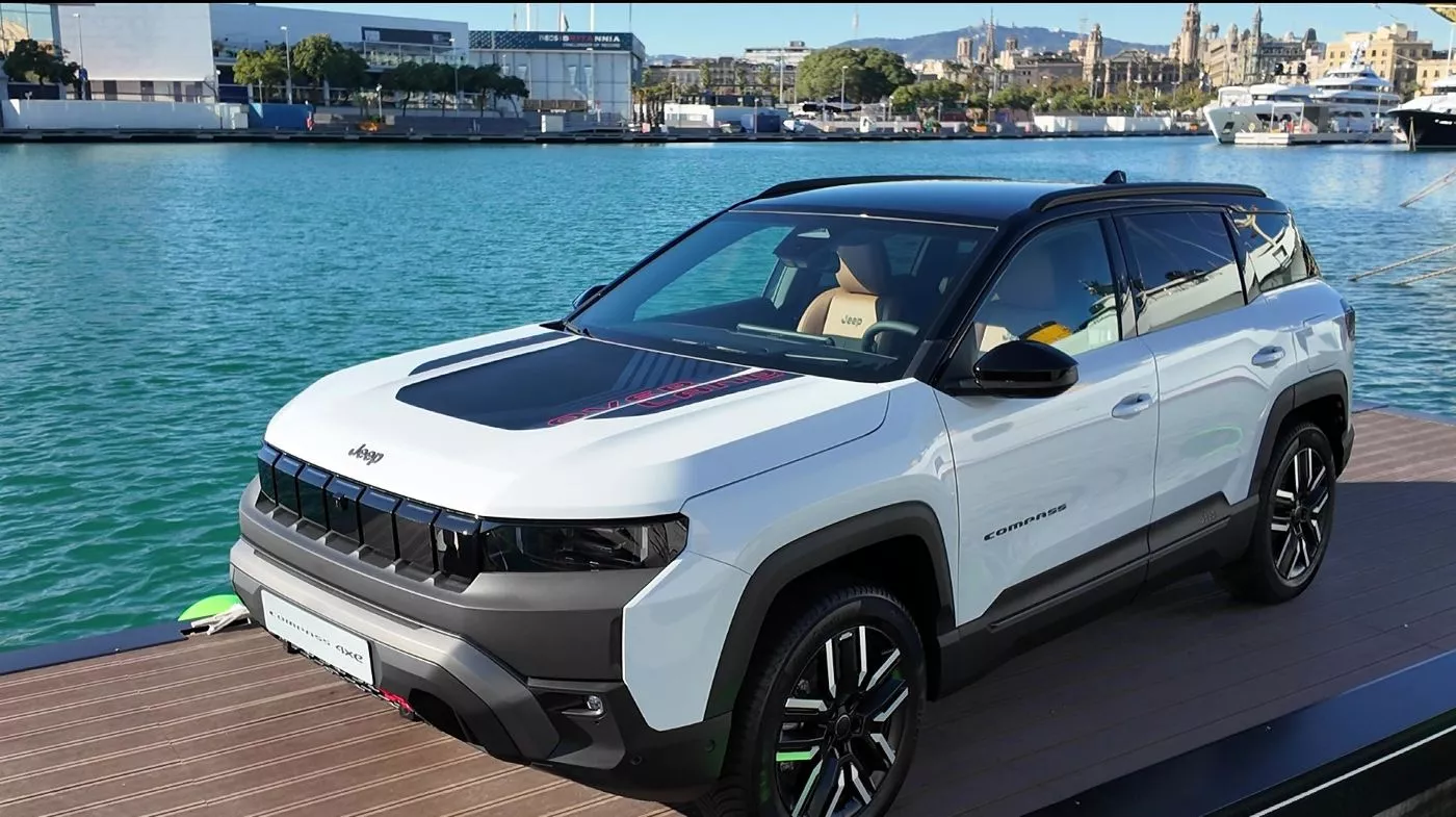 Nuevo Jeep Compass en la presentación en Barcelona
