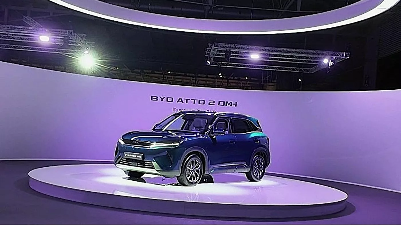 El híbrido enchufable BYD Atto 2 DM-i