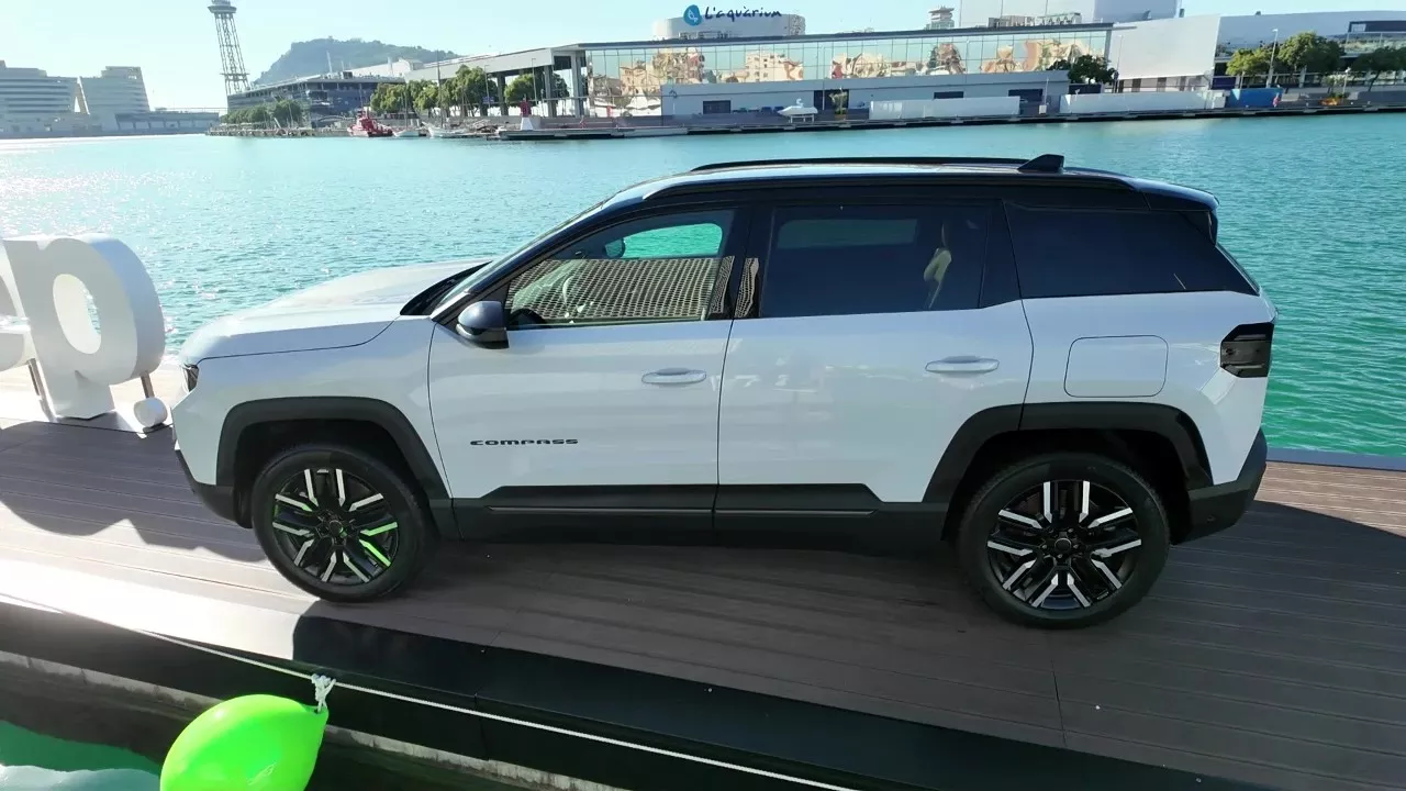 Jeep Compass 2026 en la presentación en Barcelona