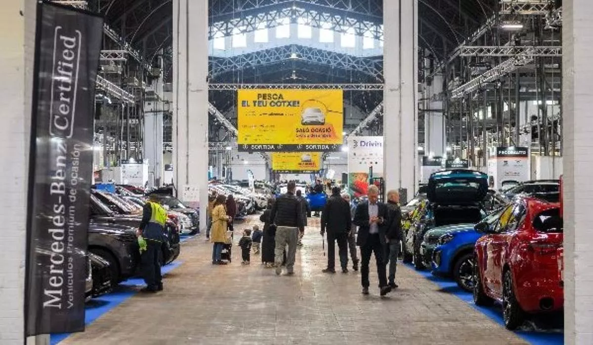 Visitantes del Salón Ocasión de Barcelona