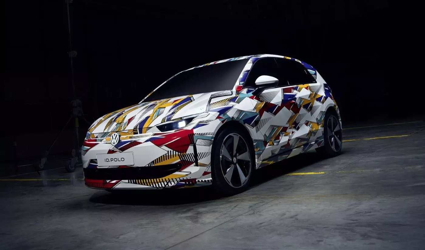 Nuevo Volkswagen ID. Polo todavía camuflado