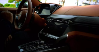 Interior del Aston Martin Vanquish Coupe
