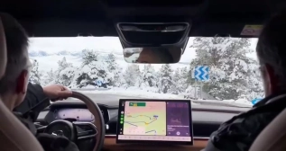 Interior del Mazda 6e