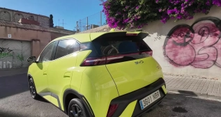 Parte trasera del BYD Dolphin Surf Parte trasera del BYD Dolphin Surf