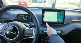 Interior del BYD Dolphin Surf Interior del BYD Dolphin Surf