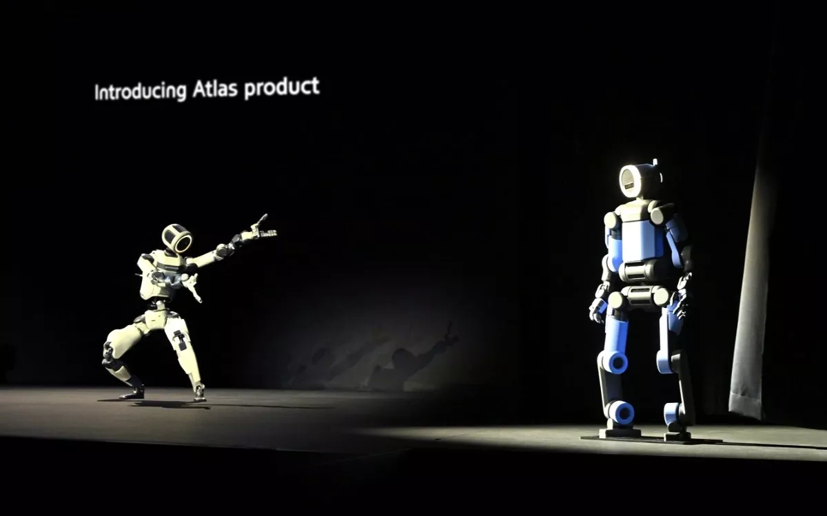 El robot Atlas de Hyundai en la feria CES de Las Vegas
