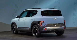 Parte trasera del Kia EV2
