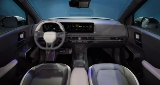 Interior del Kia EV2