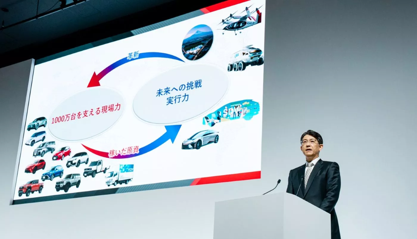 Koji Sato, CEO de Toyota, presenta resultados / TOYOTA