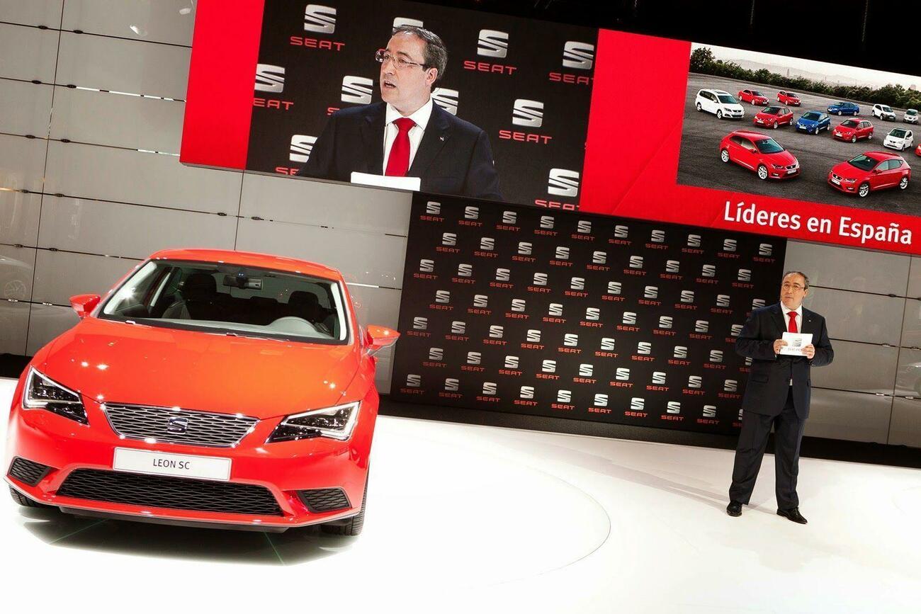 Seat se presenta como líderes en España en el Salón del Automóbil de Barcelona Seat se presenta como líderes en España en el Salón del Automóbil de Barcelona