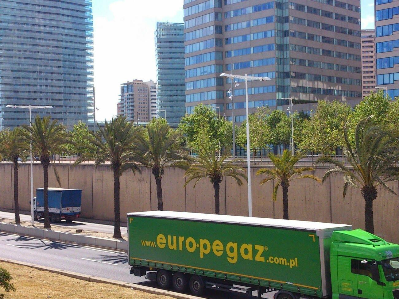 Tráfico de vehículos en Barcelona