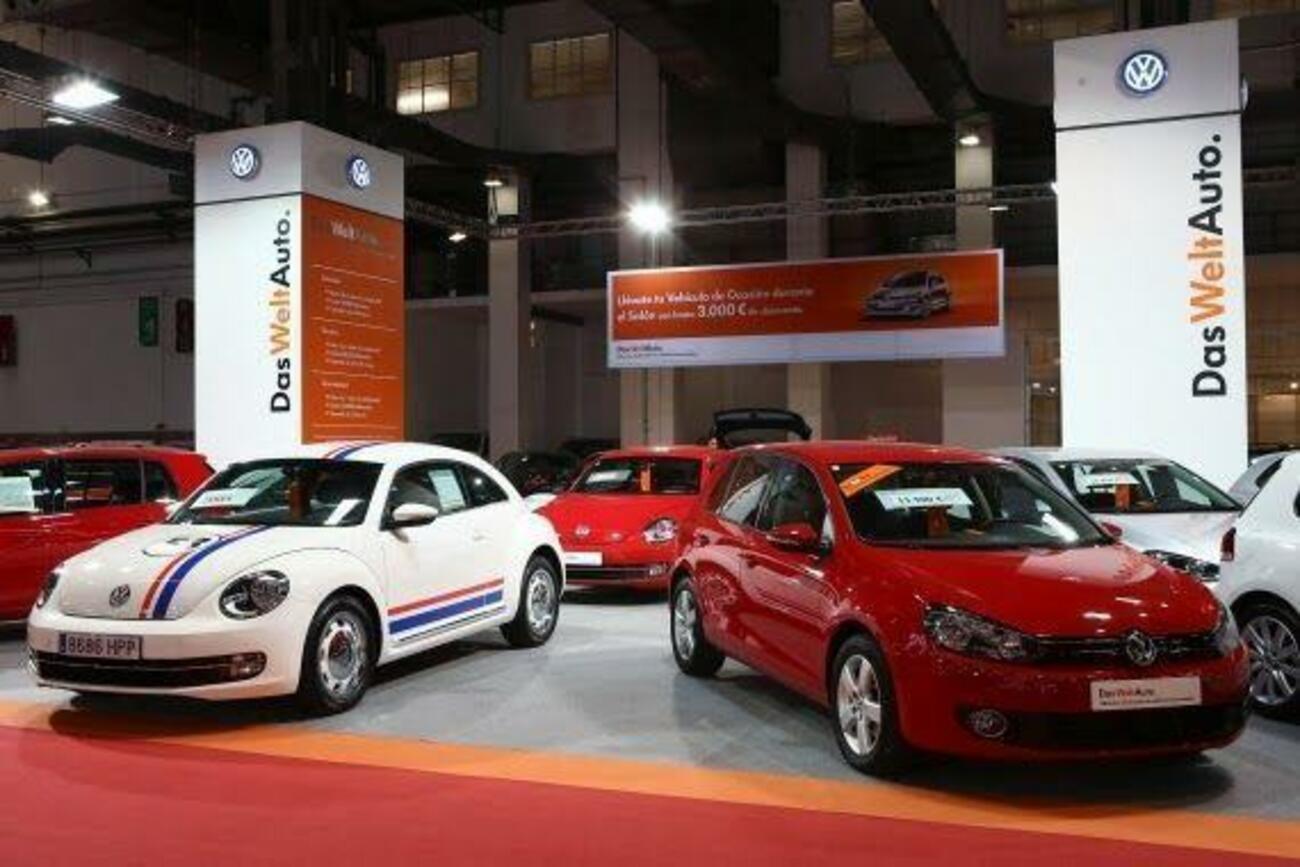 Stand de Das Welt Auto en el Salon Ocasión / VOLKSWAGEN Stand de Das Welt Auto en el Salon Ocasión / VOLKSWAGEN