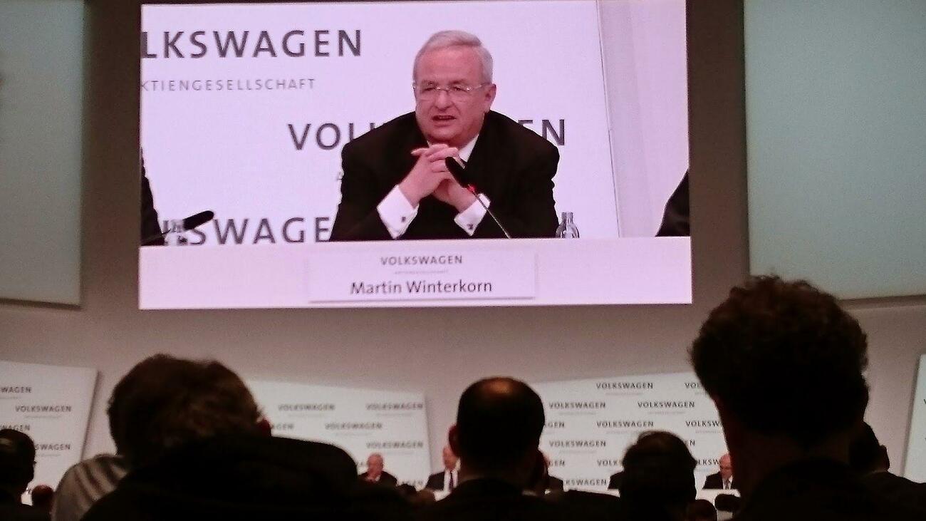 Martin Winterkorn, expresidente del consejo de administración de Volkswagen