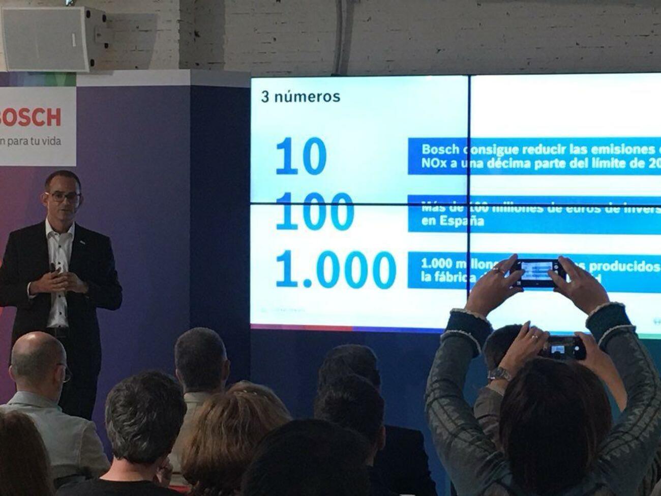 Presentación de resultados de Bosch España
