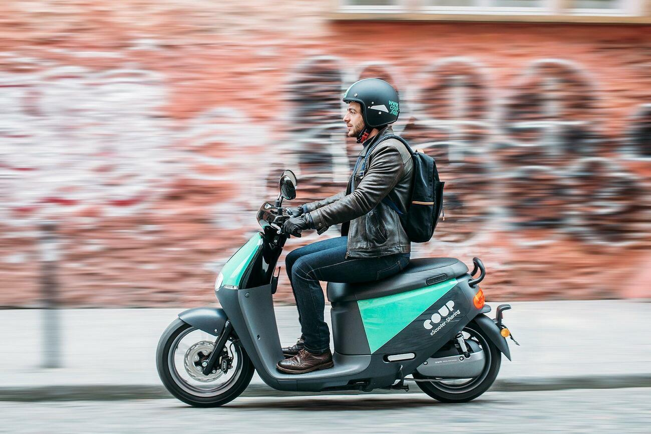 COUP, empresa de motosharing en Paris