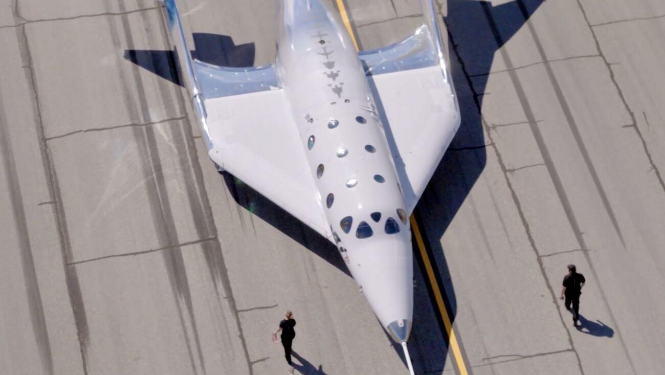 Cohete SpaceShipTwo de Virgin Galactic, la empresa fundada por el emprendedor británico Richard Branson Cohete SpaceShipTwo de Virgin Galactic, la empresa fundada por el emprendedor británico Richard Branson