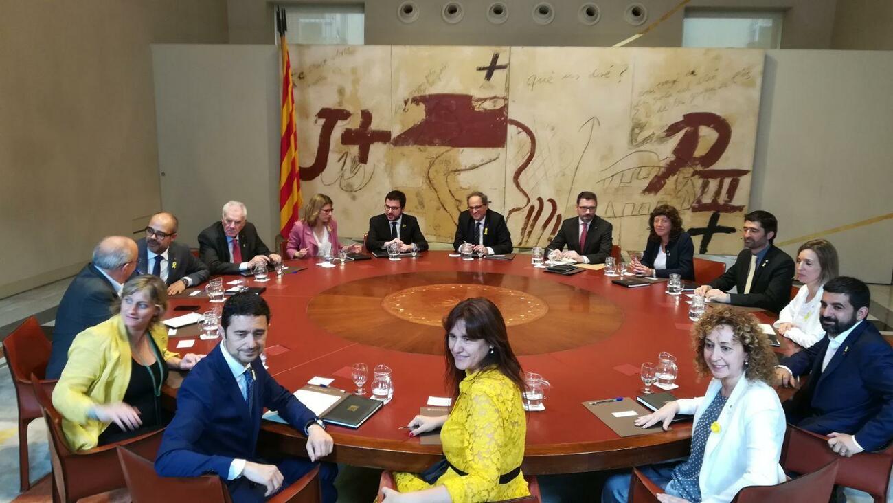 Miembros del Govern de la Generalitat del presidente Quim Torra Miembros del Govern de la Generalitat del presidente Quim Torra