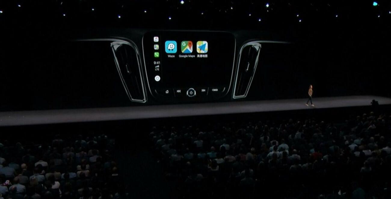 Apple integra en CarPlay apps externas como Google Maps y Waze